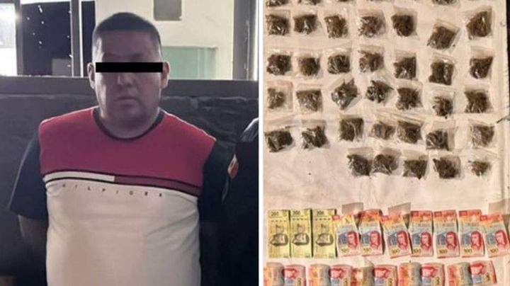 Capturado 'El Coco', extorsionador y narcomenudista al servicio de La Unión Tepito