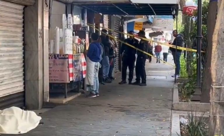 Indigente muerto en CDMX