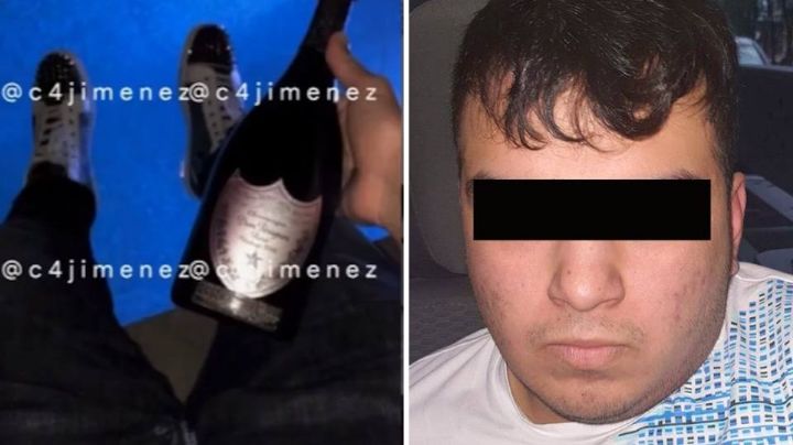 Con champagne caro y ropa de marca se exhibe 'El Irving', líder de La Unión Tepito