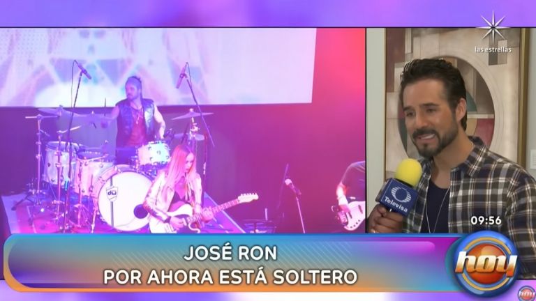 José Ron dio una entrevista exclusiva a Hoy