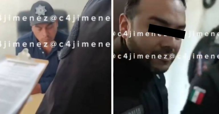 El jefe policíaco se quitó la vida frente a los agentes.