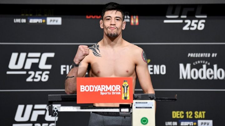 El dos veces campeón de la UFC, Brandon Moreno se encuentra en tierras sonorenses