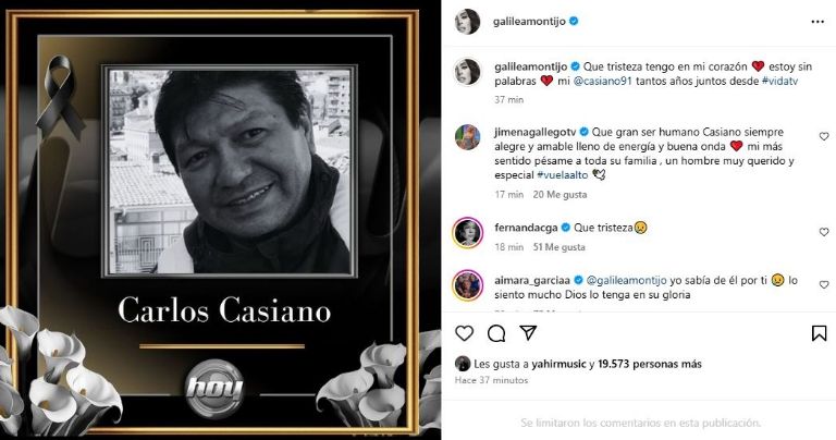 Galilea Montijo se despidió de su amigo y compañero
