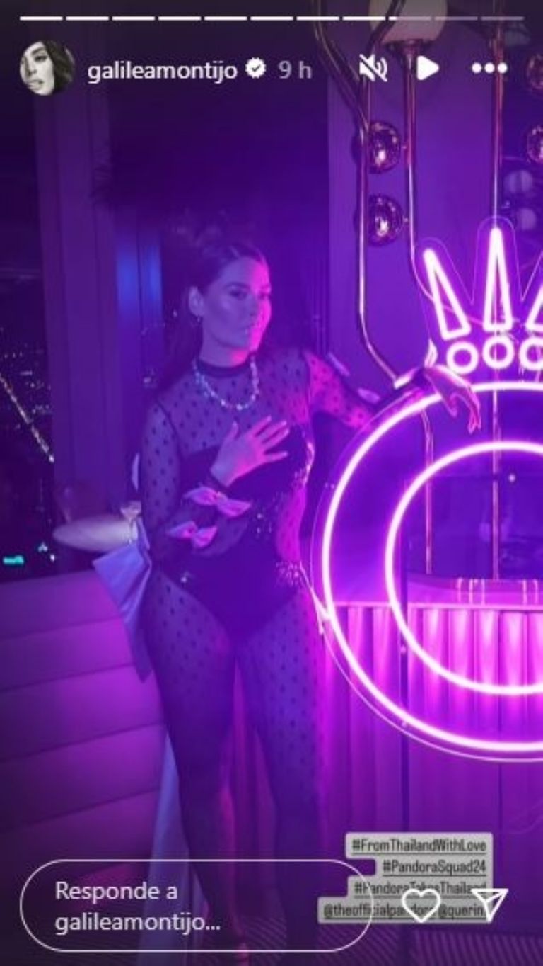 Galilea Montijo viajó a Tailandia este fin de semana