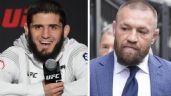 Foto ilustrativa de la nota titulada Makhachev celebra que Conor McGregor haya sido declarado culpable de violación
