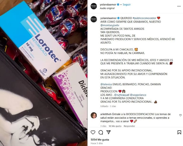 Última publicación de Yolanda Andrade