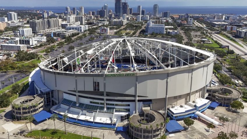 Por el clima, MLB reprograma los juegos de local para los Tampa Bay Rays