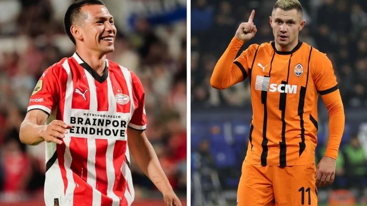 PSV vs Shakhtar: ¿Dónde ver en México a 'El Chucky' Lozano y la Champions League?