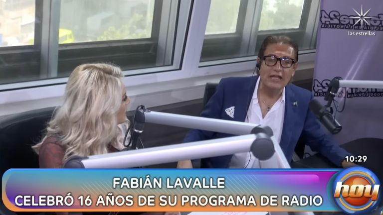 Fabián Lavalle reapareció en el programa Hoy