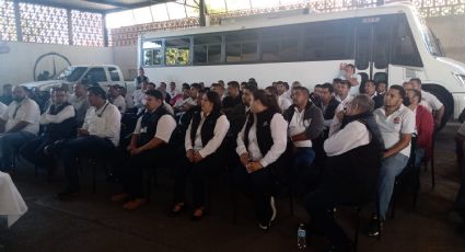 Sonora: Operadores de transporte toman curso de Protección Civil para evitar siniestros