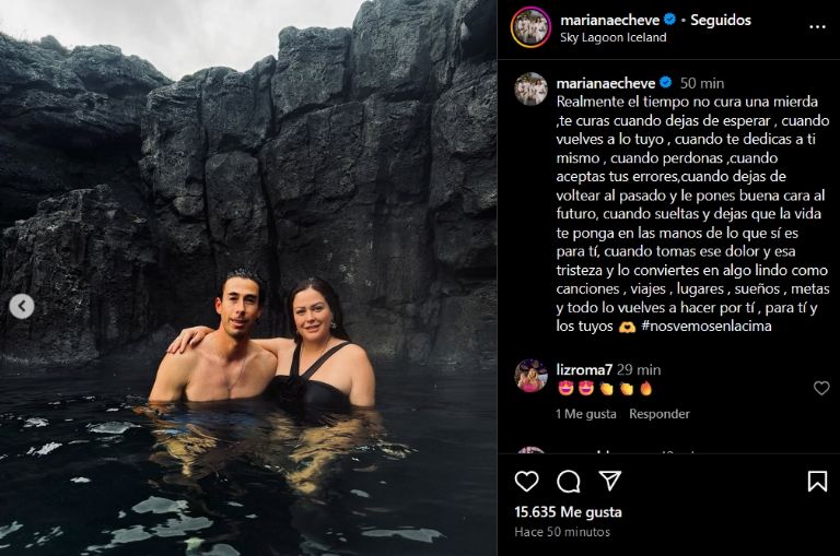 Mariana Echeverría manda indirecta a sus detractores 