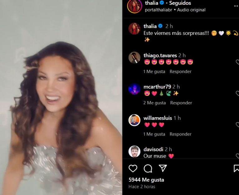 Thalía prepara sorpresa para sus fans
