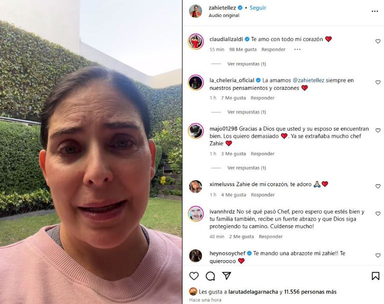 Zahie Téllez reapareció en sus redes tras secuestro
