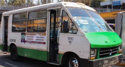 ¡Dale, con la silla!: Captan en VIDEO pelea entre choferes de microbuses en Iztapalapa