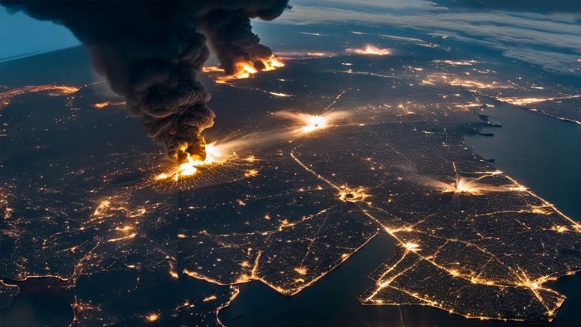 Según la IA, así luciría México en caso de que Rusia desate la Tercera Guerra Mundial