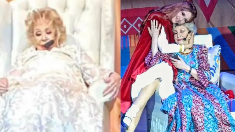 Norma Lazareno reemplazó a Silvia Pinal tras sus problemas de salud