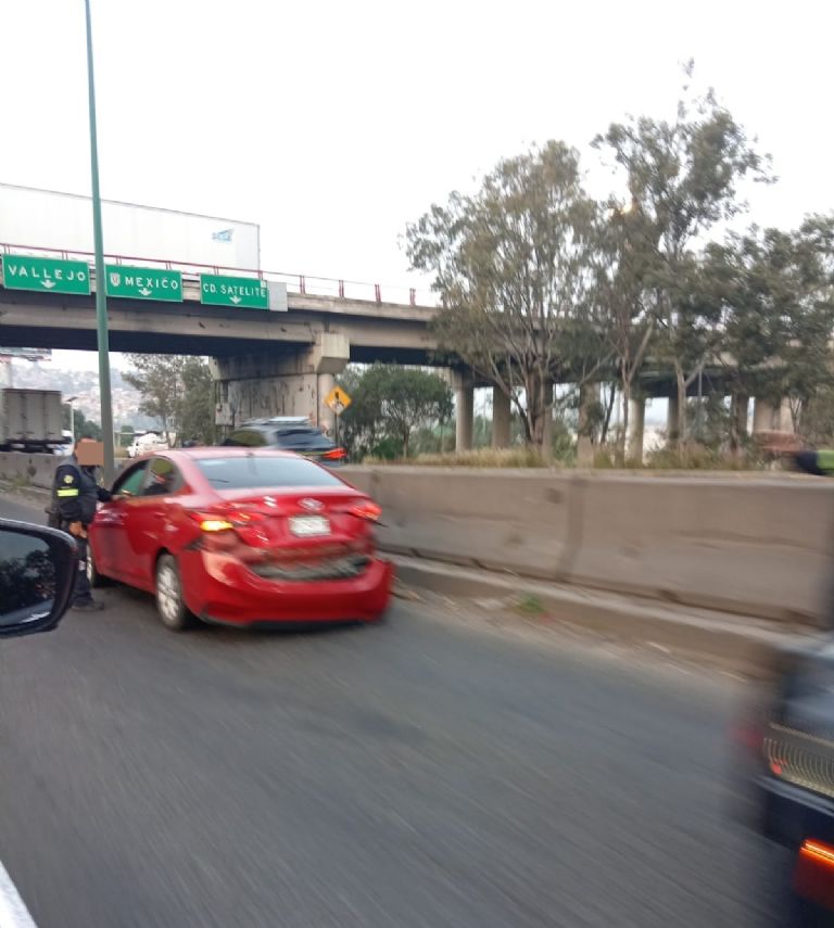 Motociclista muerto en Atizapán