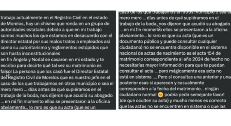 Filtran que Ángela Aguilar y Christian Nodal no se habrían casado