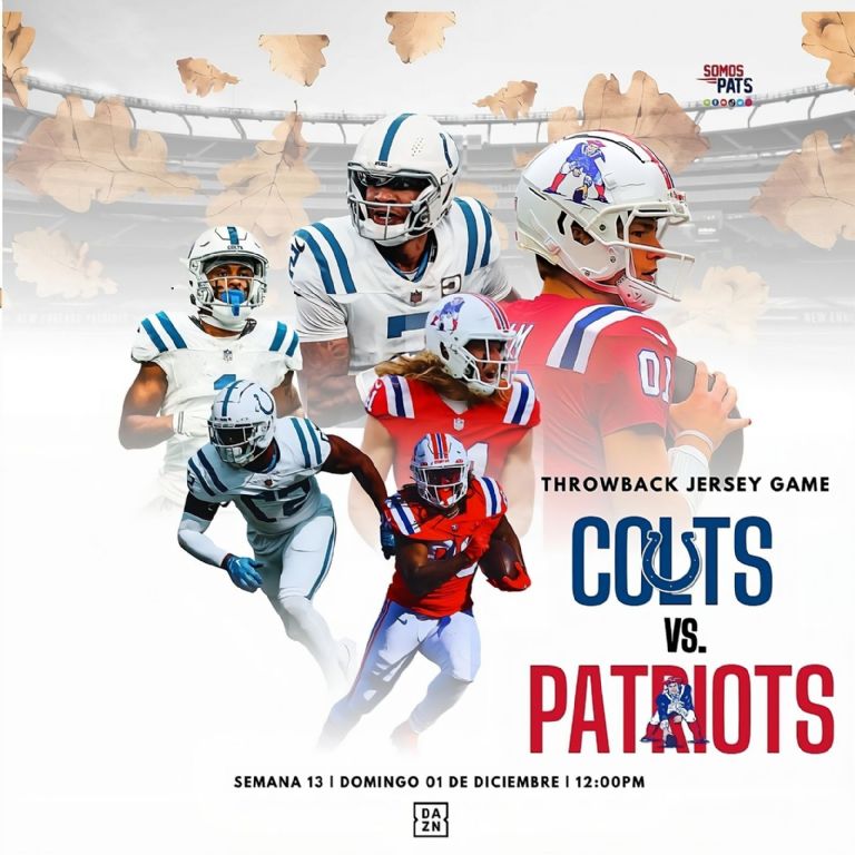 Colts vs Patriots EN VIVO
