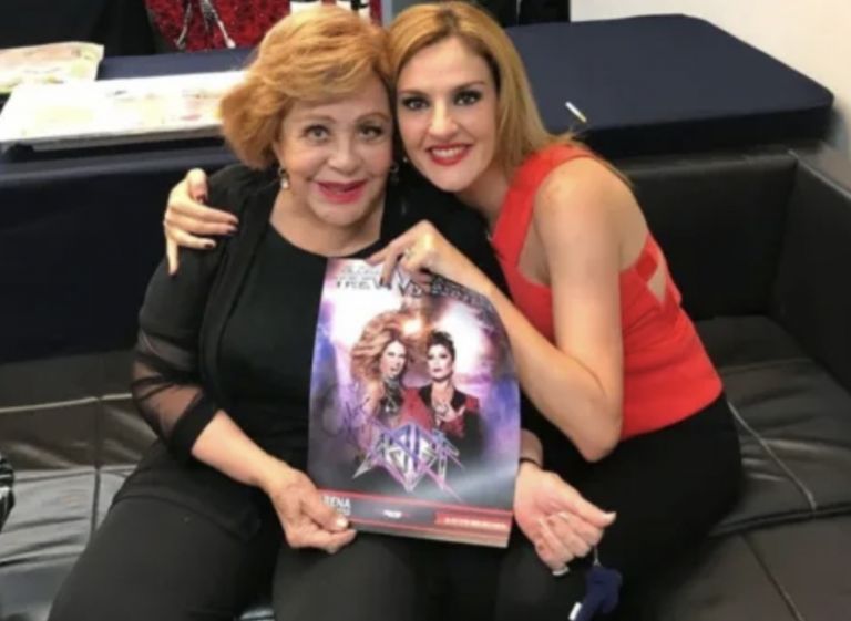 Silvia Pinal (QEPD) y Chantal Andere