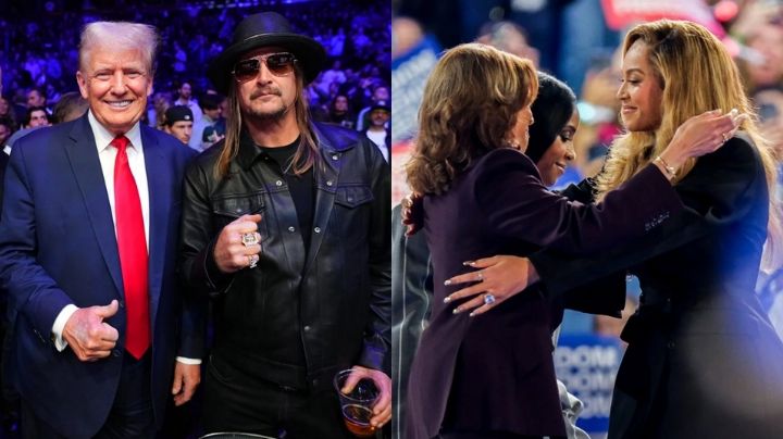 ¿Qué famosos apoyan a Donald Trump y qué famosos apoyan a Kamala Harris?