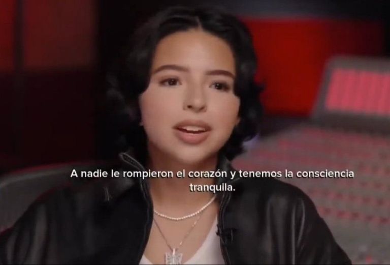 Ángela aseguró en entrevista que no hubo corazones heridos por la separación