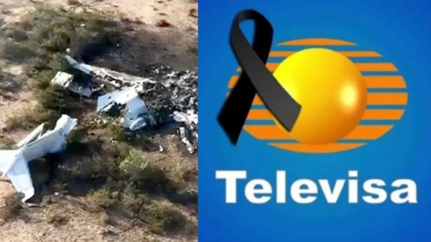 Murió en avionazo: Querida conductora de Televisa sufre trágica muerte y llena de luto la farándula