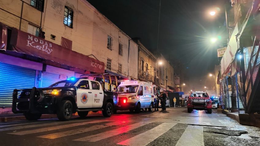 Tepito arde: Reportan fuerte incendio que consume varios locales del tianguis