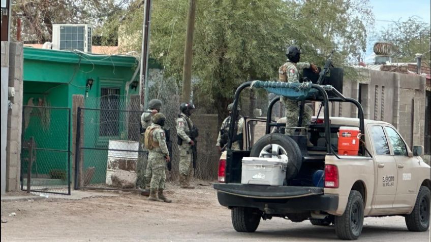 Golpe al crimen en Sonora: Tras persecución y balacera, detienen a presunta generadora de violencia