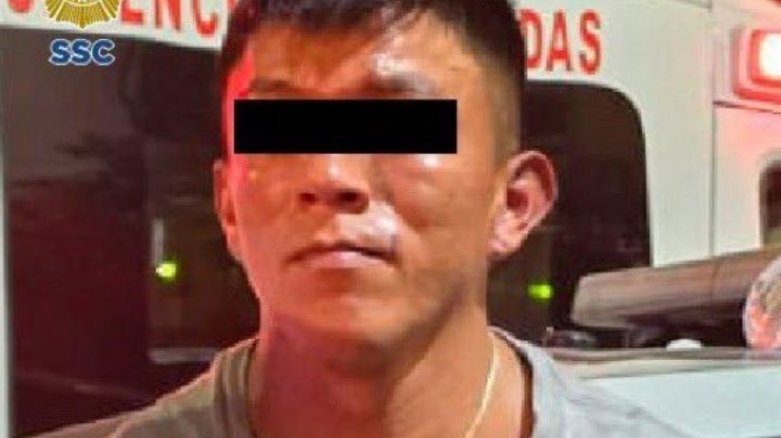 Cae asaltante de Iztacalco: Lo captaron en VIDEO mientras golpeaba y pateaba a su víctima
