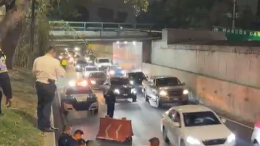 Fatal accidente en Viaducto Miguel Alemán: Hombre adulto muere tras ser atropellado
