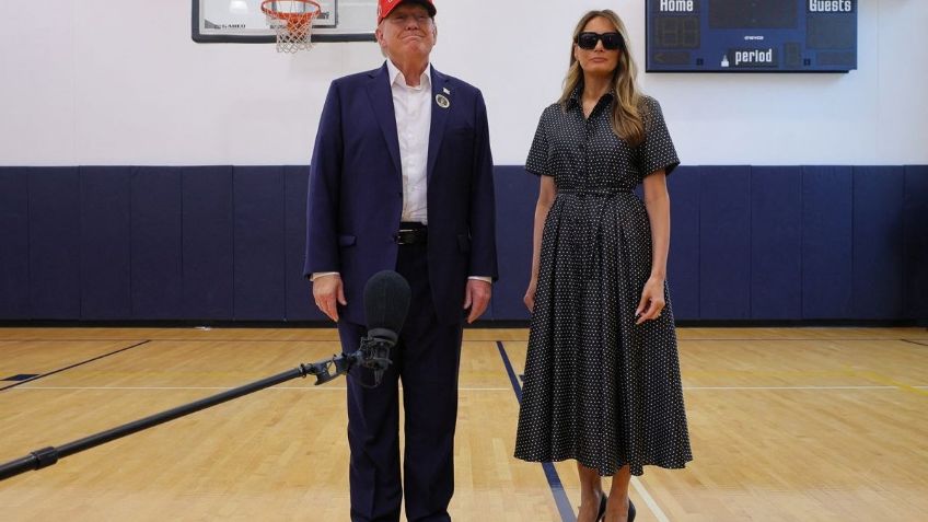 Elecciones en EU 2024: Donald Trump ejerce su voto y descarta violencia en caso de perder