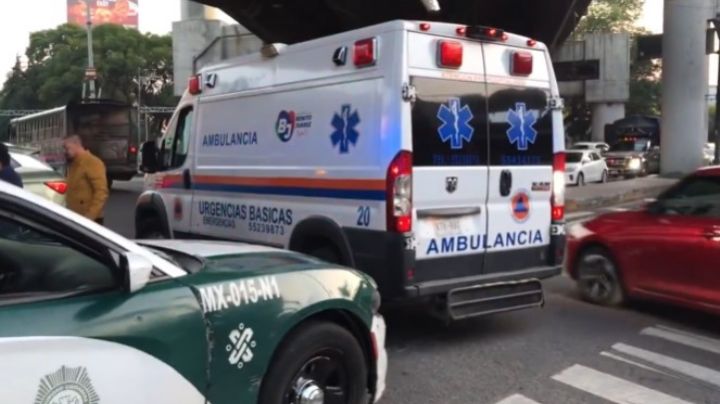 Fuerte Accidente: Motociclista es atropellado en el Eje 5 Sur y genera caos en Patriotismo