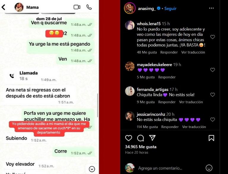 Ana Cisneros exhibe a 'Lapizito' por violentarla