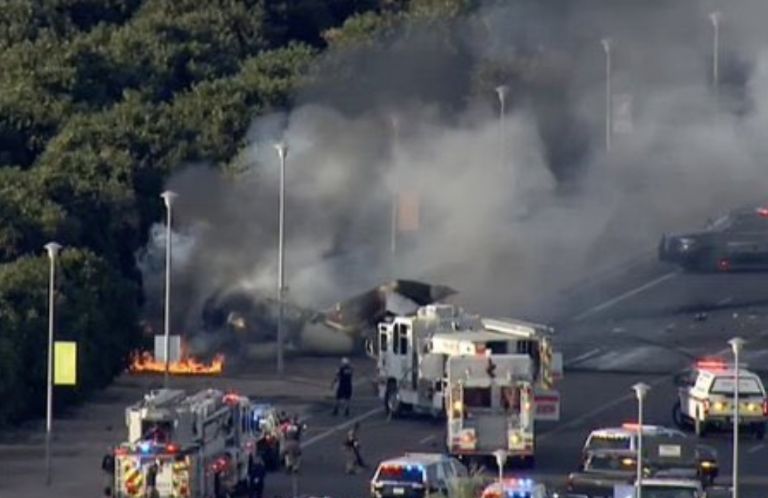 Reportan accidente de avión en Phoenix, Estados Unidos