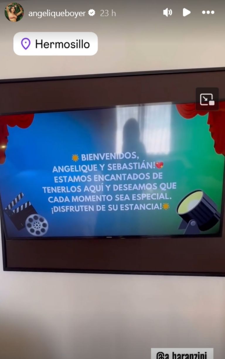 Angelique Boyer y Sebastián Rulli se enamoran de Hermosillo