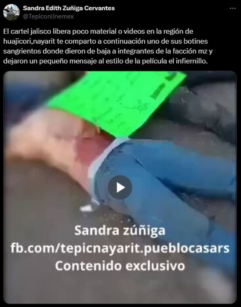 Este fue el reporte de la periodista Sandra Edith Zuñiga Cervantes.