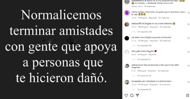 Arath de la Torre así confirmaría ruptura del Team Mar tras pelea de Gala Montes y Briggitte Bozzo