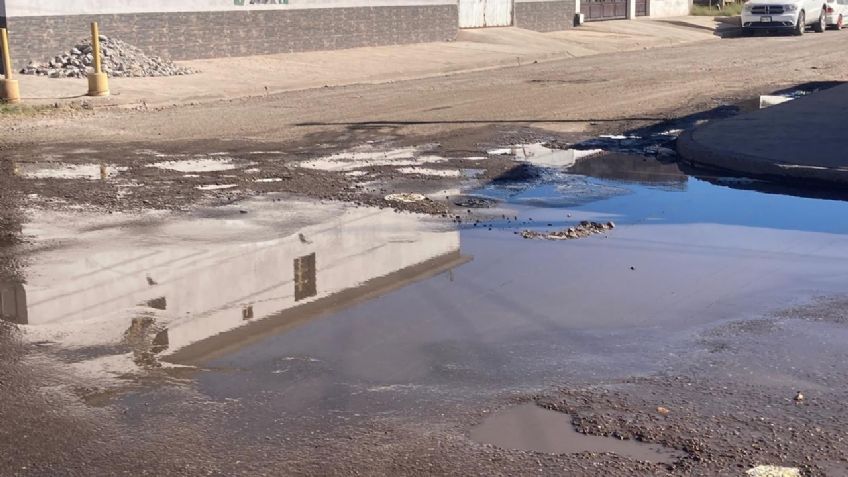 Ciudad Obregón: Vecinos de la Faustino Félix demandan solución a problema de drenaje