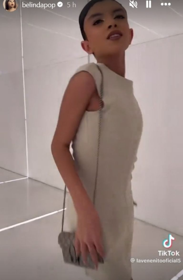 Belinda comparte video de la 'Venenito'