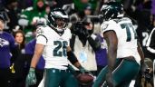 Foto ilustrativa de la nota titulada Eagles mantienen el vuelo alto; vencen a los Ravens para su octava victoria consecutiva