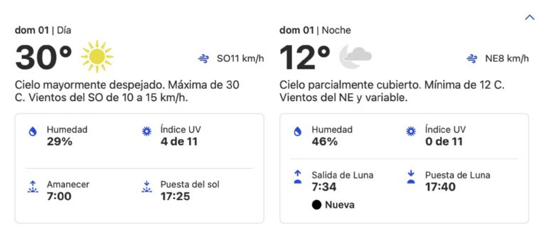 Clima en Hermosillo para HOY domingo 1 de diciembre del 2024. Foto: Conagua Clima