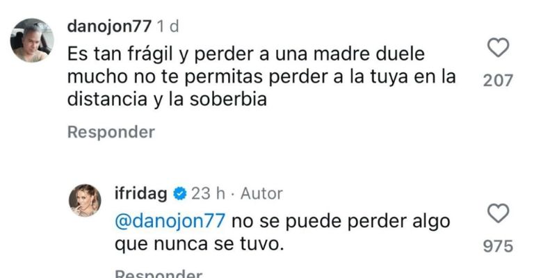 Frida Sofía niega reconciliación con Alejandra Guzmán