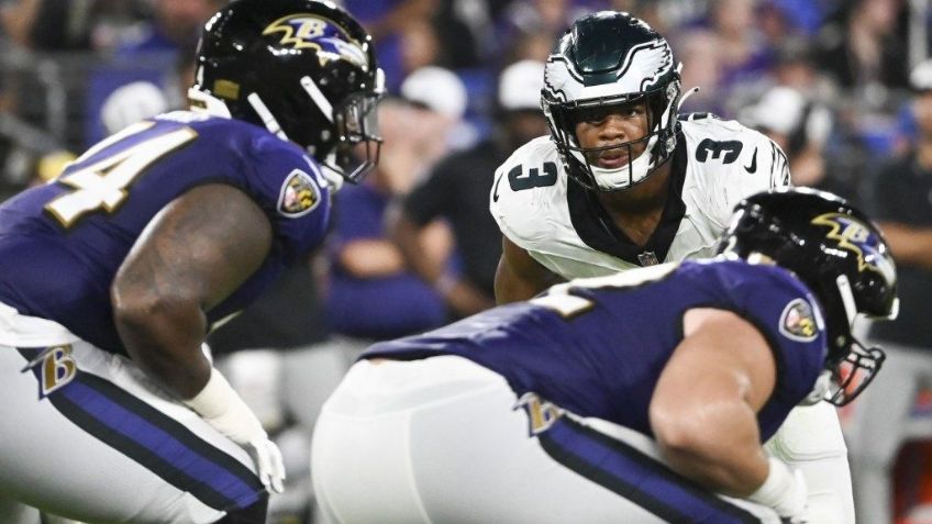Philadelphia Eagles vs Baltimore Ravens EN VIVO: Horario y donde ver la NFL en México