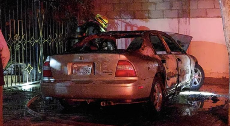 Autoridades se movilizaron por un incendio en Ciudad Obregón, Sonora. Foto: Facebook