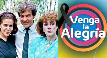 La sacaron del clóset: Tras 40 años en Televisa, actriz reaparece de luto en 'VLA'