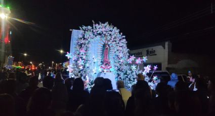 Cajemenses demuestran con alegría su devoción a la Virgen de Guadalupe