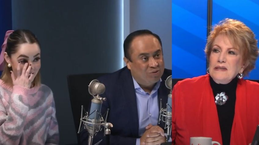 Maxine Woodside sorprende en vivo a colaborador de 'Todo Para La Mujer' y rompe en llanto