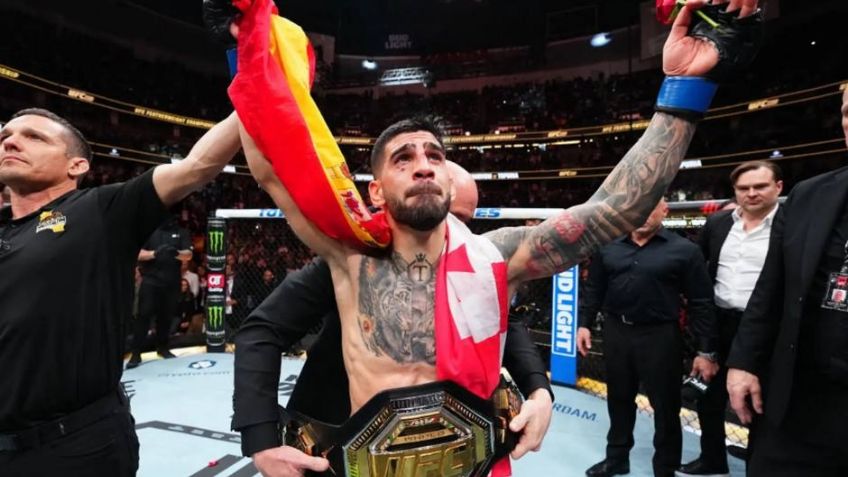 Histórico de la UFC alza la mano para recibir a Ilia Topuria en la división de los ligeros