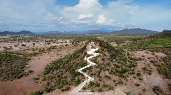 Así fue como nació el 'cerrito de la virgen' hace 34 años en el municipio de Navojoa